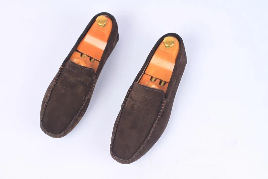 Credible Driver Sole Loafers Dark Brown