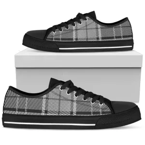 Custom Sneakers-Black and White Series 129