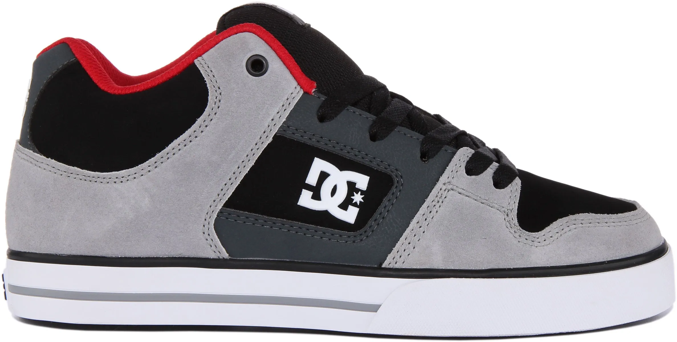 Dc Shoes Pure Mid In Grey For Men