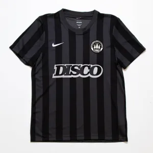 Disco Town FC Striped Division - Jersey - Black Grey