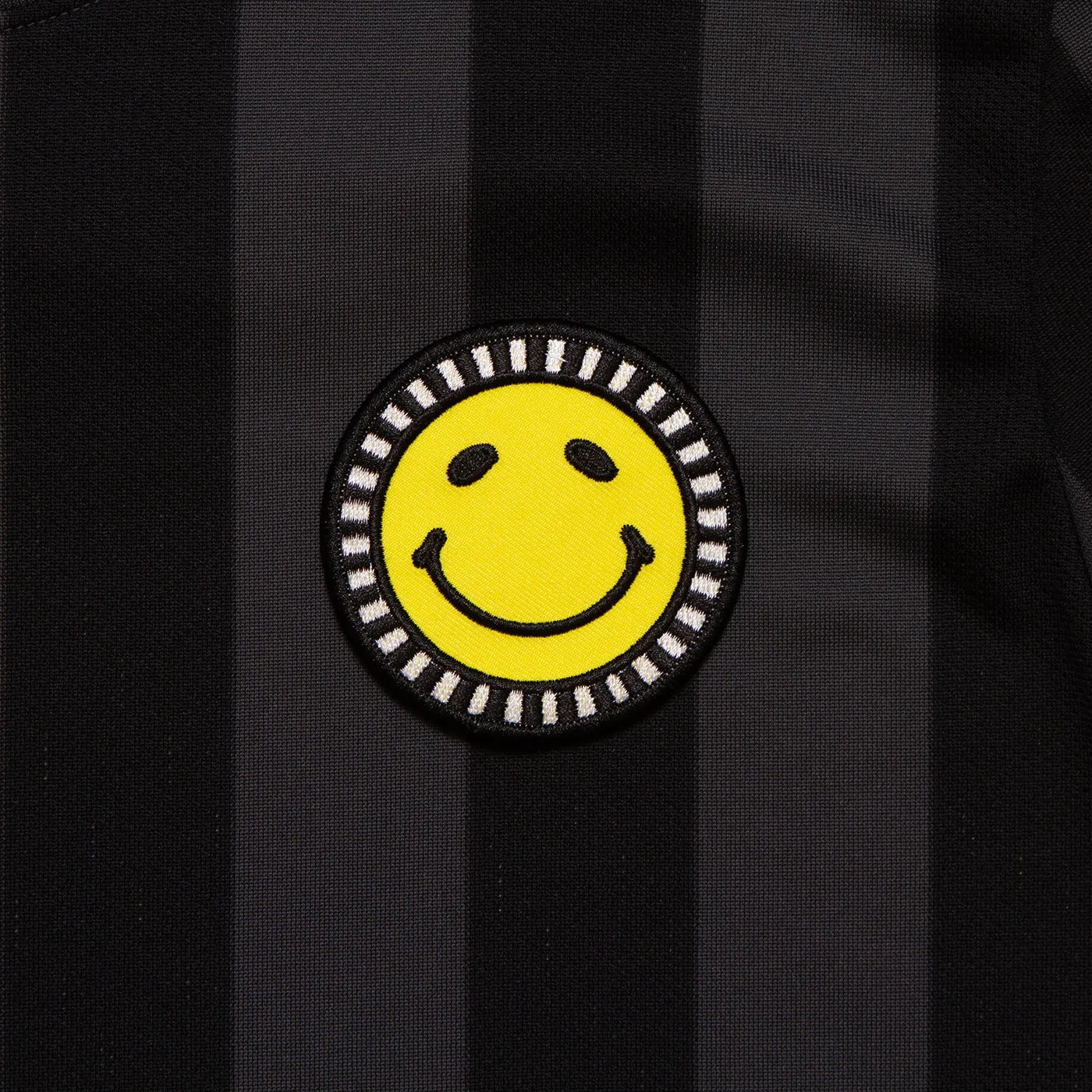 Disco Town FC Striped Division - Jersey - Black Grey