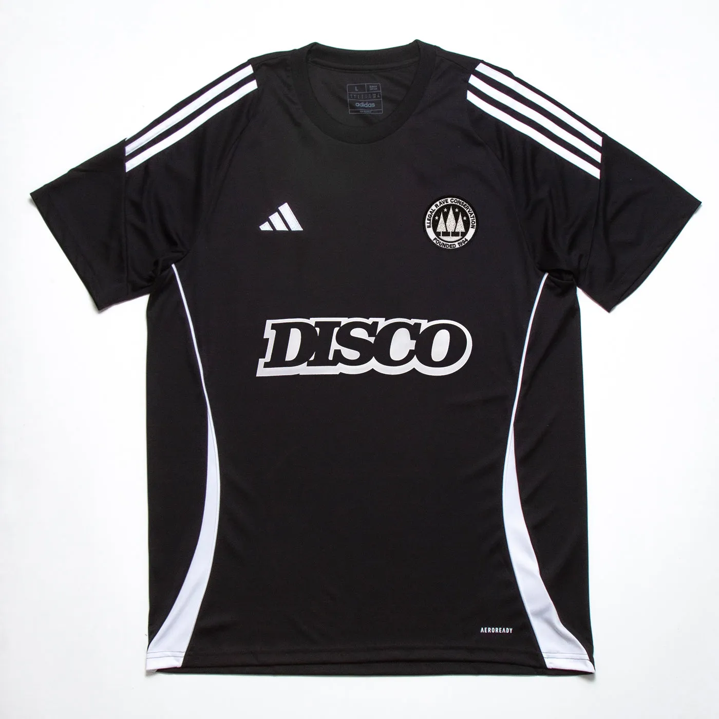 Disco Town FC Tiro 24 - Training Jersey - Black/White