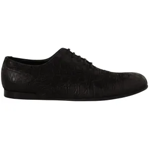 Dolce & Gabbana Elegant Exotic Leather Oxford Shoes