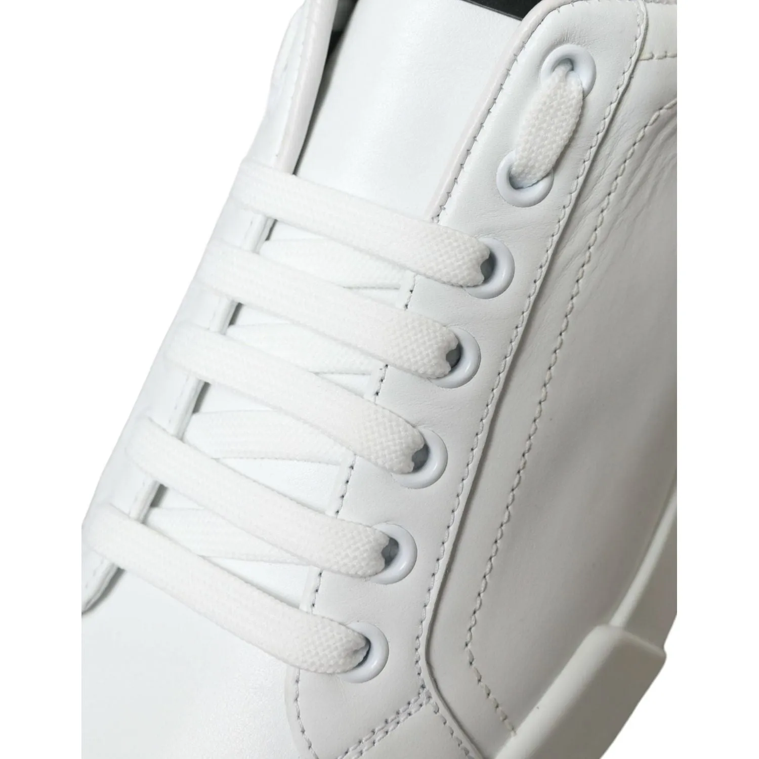 Dolce & Gabbana Elegant Portofino Calfskin Sneakers