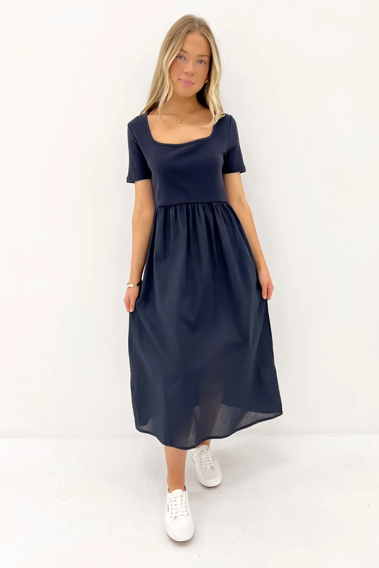 Ella Dress Navy