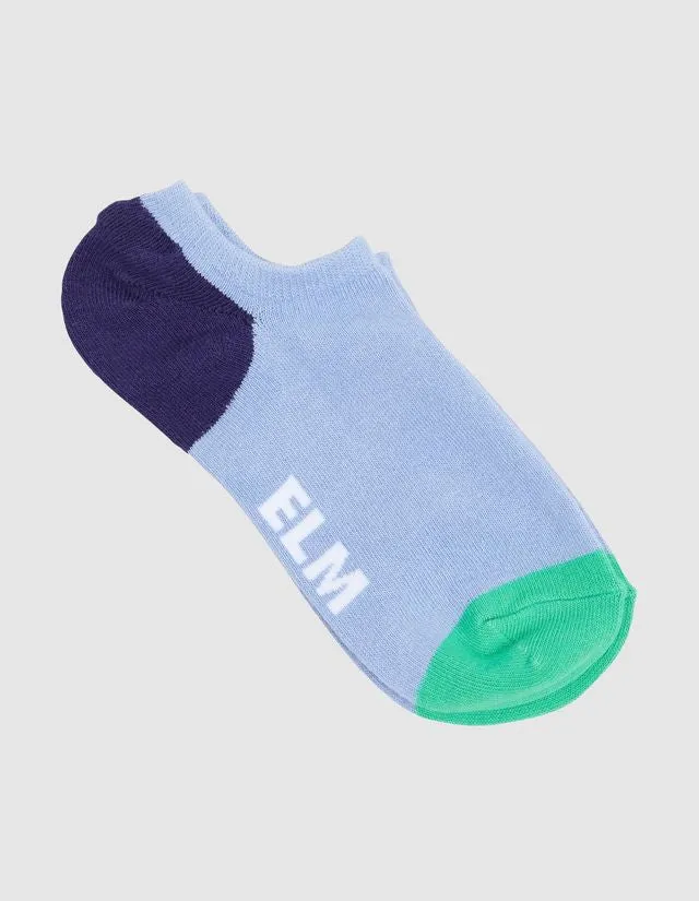 Elm 2 Pack No Show Socks - Orbit