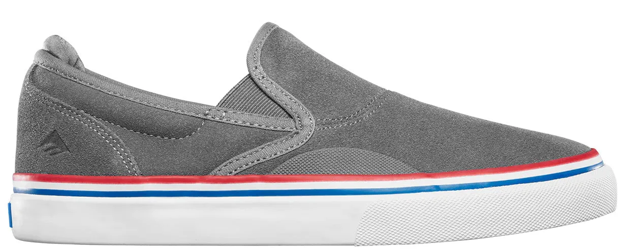 Emerica x Biltwell - Wino G6 Slip-On Shoes | Charcoal