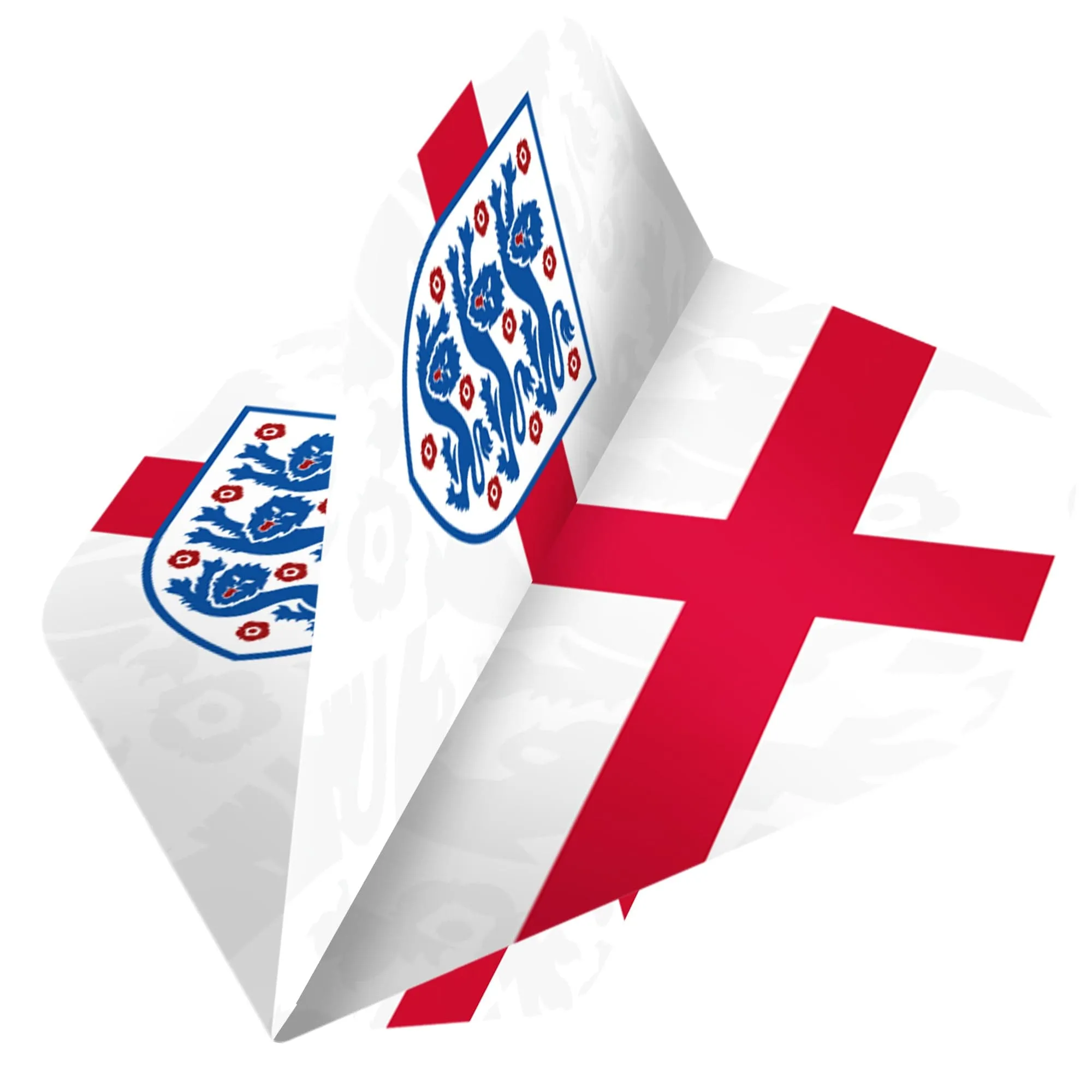 England Football Dart Flights - Official Licensed - 100 Micron - No2 - Std - F2 - St George Cross