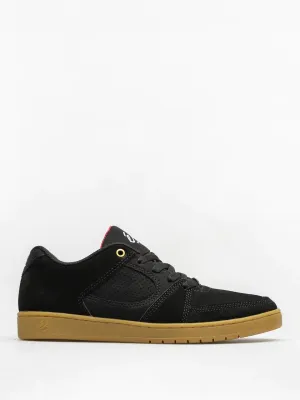 ES Accel Slim Skate Shoes - Black/Gum