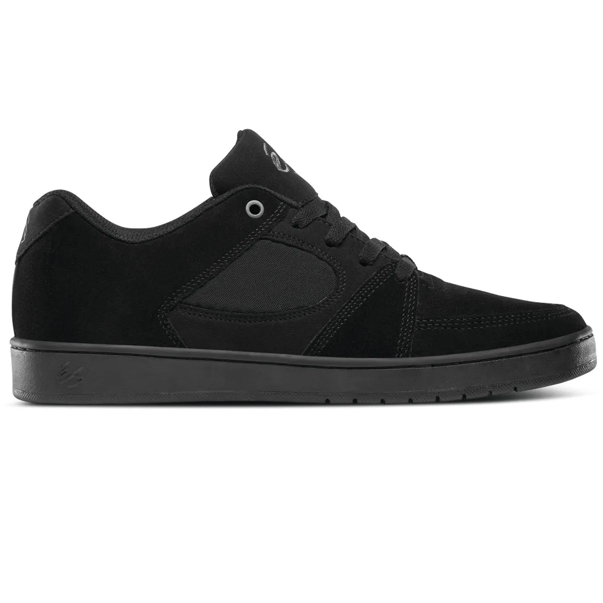 Es - Accel Slim Skateboard Shoes - Black, Black, Black - Sale