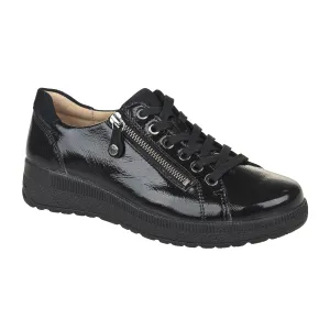 Fidelio Tuva Sneaker (Women) Black Patent