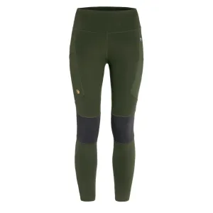 Fjallraven Womens Abisko Trekking Tights Pro Deep Forest / Iron Grey