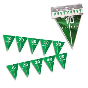 Football Field Pennant Banner 10.5' | 1ct