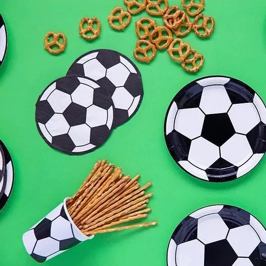 Football Party Plates Small (6 Pack)