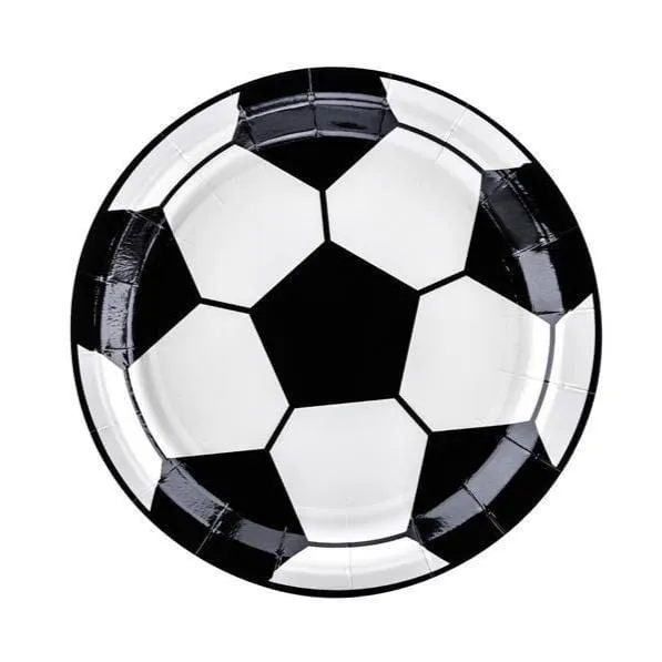 Football Party Plates Small (6 Pack)