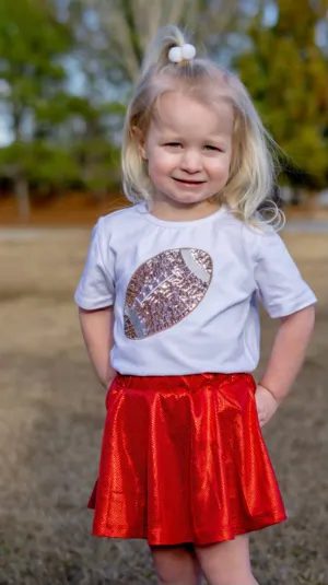 Football sequin T Shirt