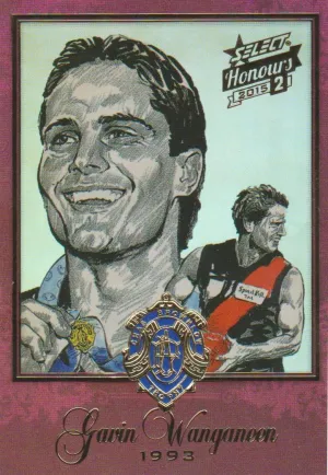 Gavin Wanganeen, Brownlow Sketch, 2014 Select AFL Honours 2