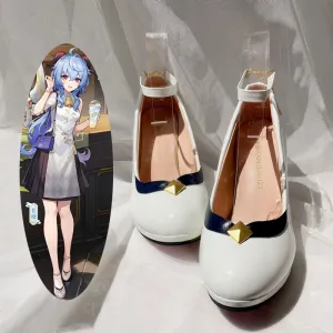 Genshin Impact & HEYTEA Ganyu Cosplay Shoes