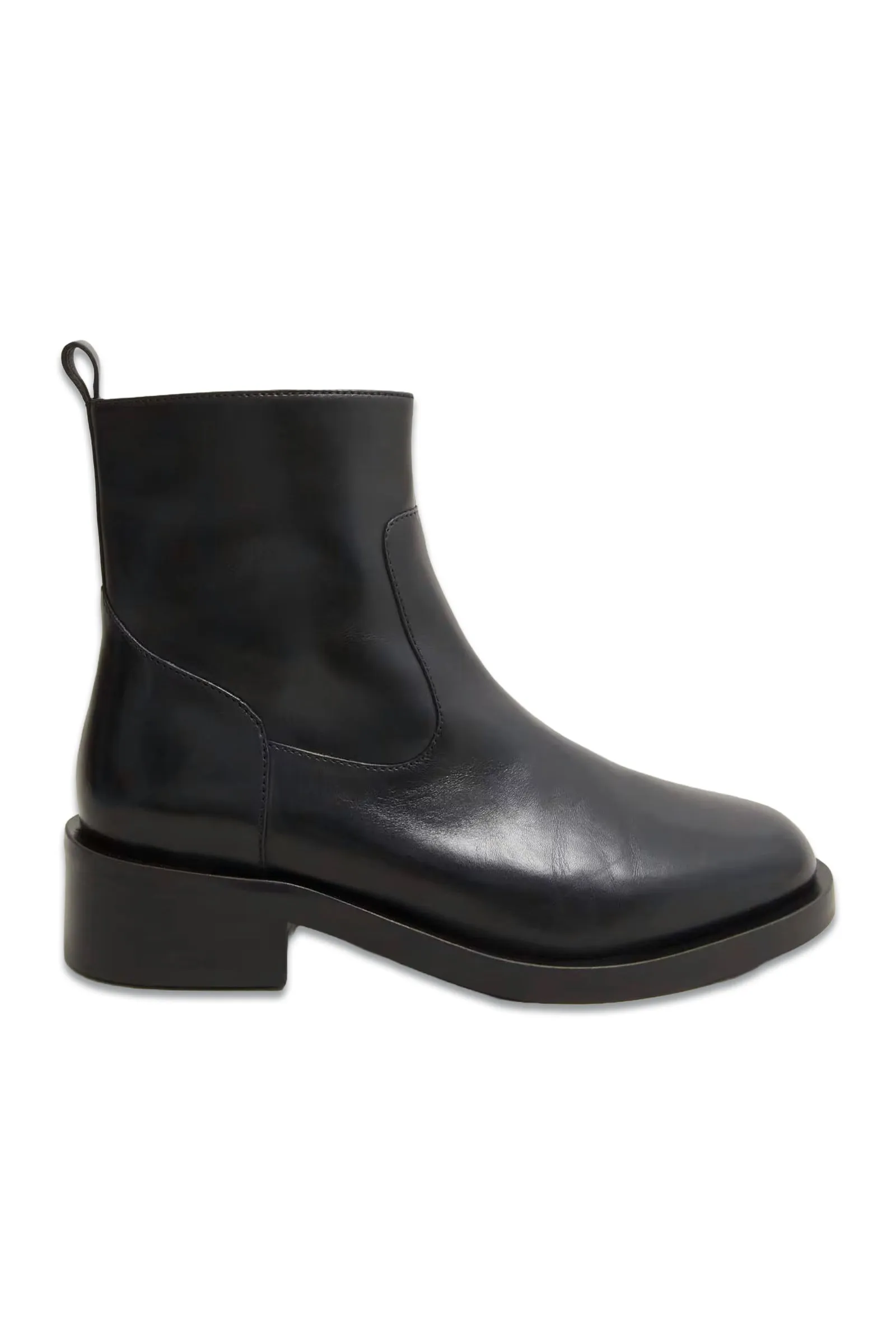 Georgie Leather Ankle Boots