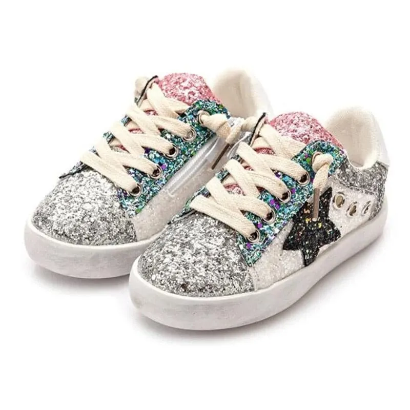 Glitter Star Sneakers