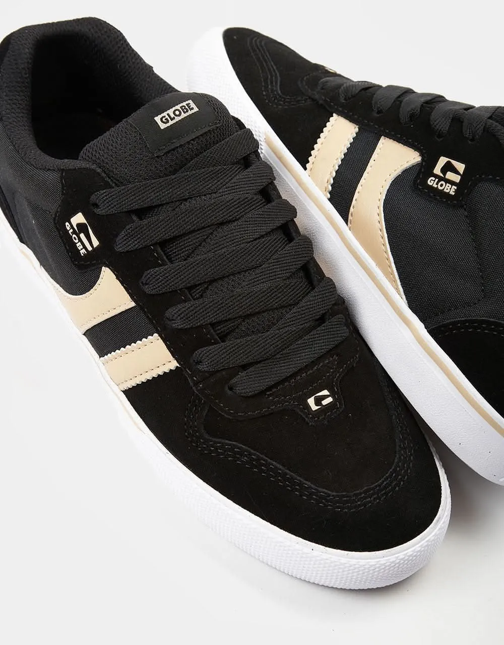 Globe Encore-2 Skate Shoes - Black/Sand