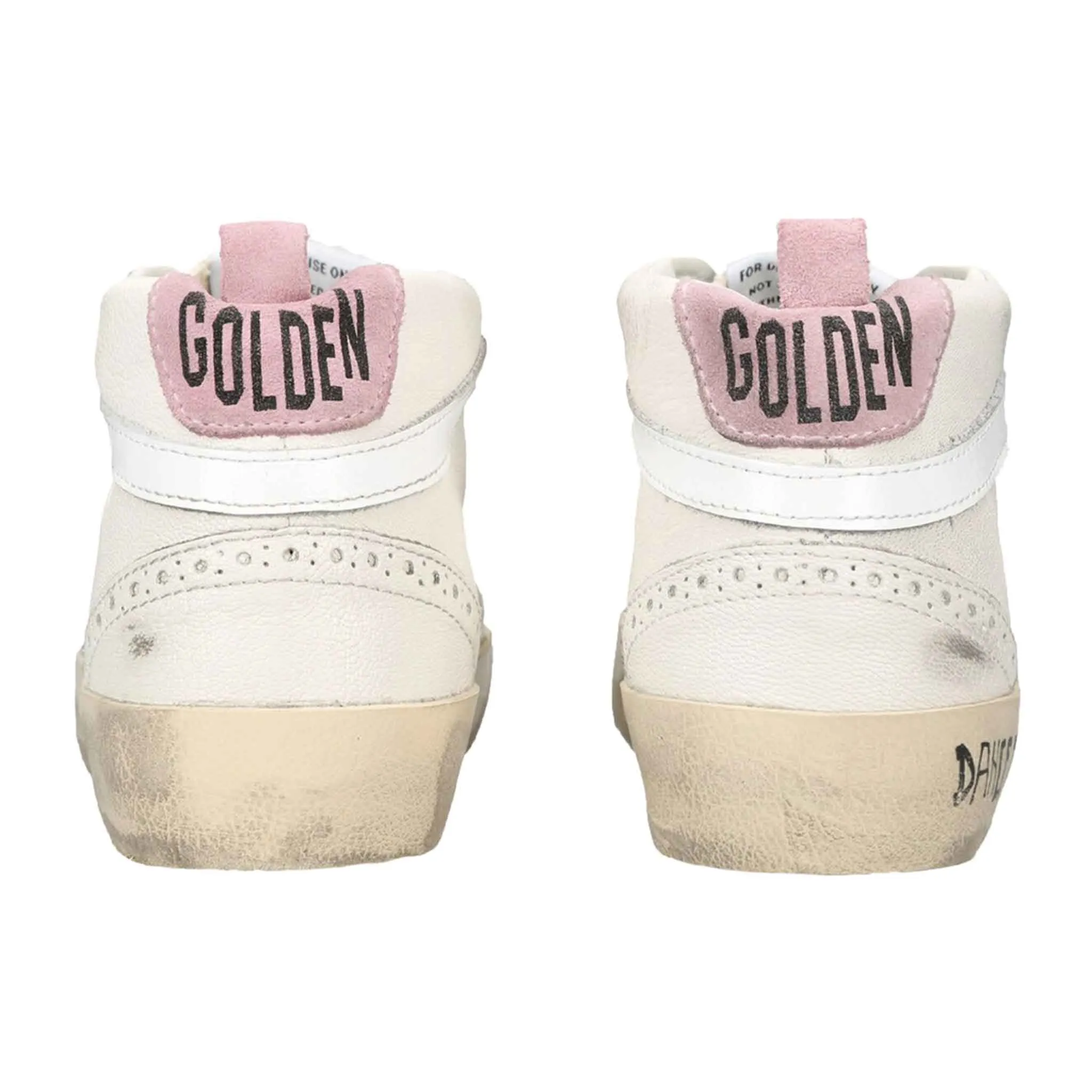 Golden Goose Mid Star Sneakers in White