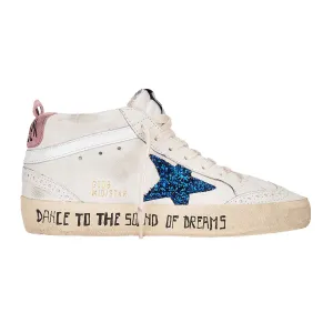 Golden Goose Mid Star Sneakers in White