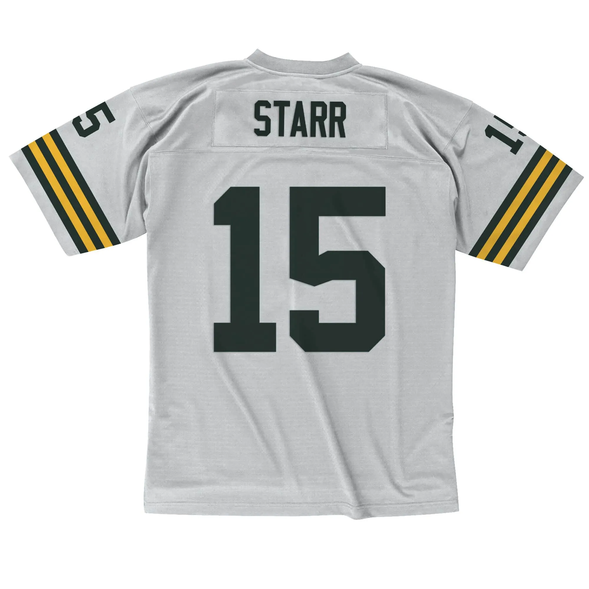 Green Bay Packers Bart Starr #15 100 Year Silver Legacy Replica Jersey