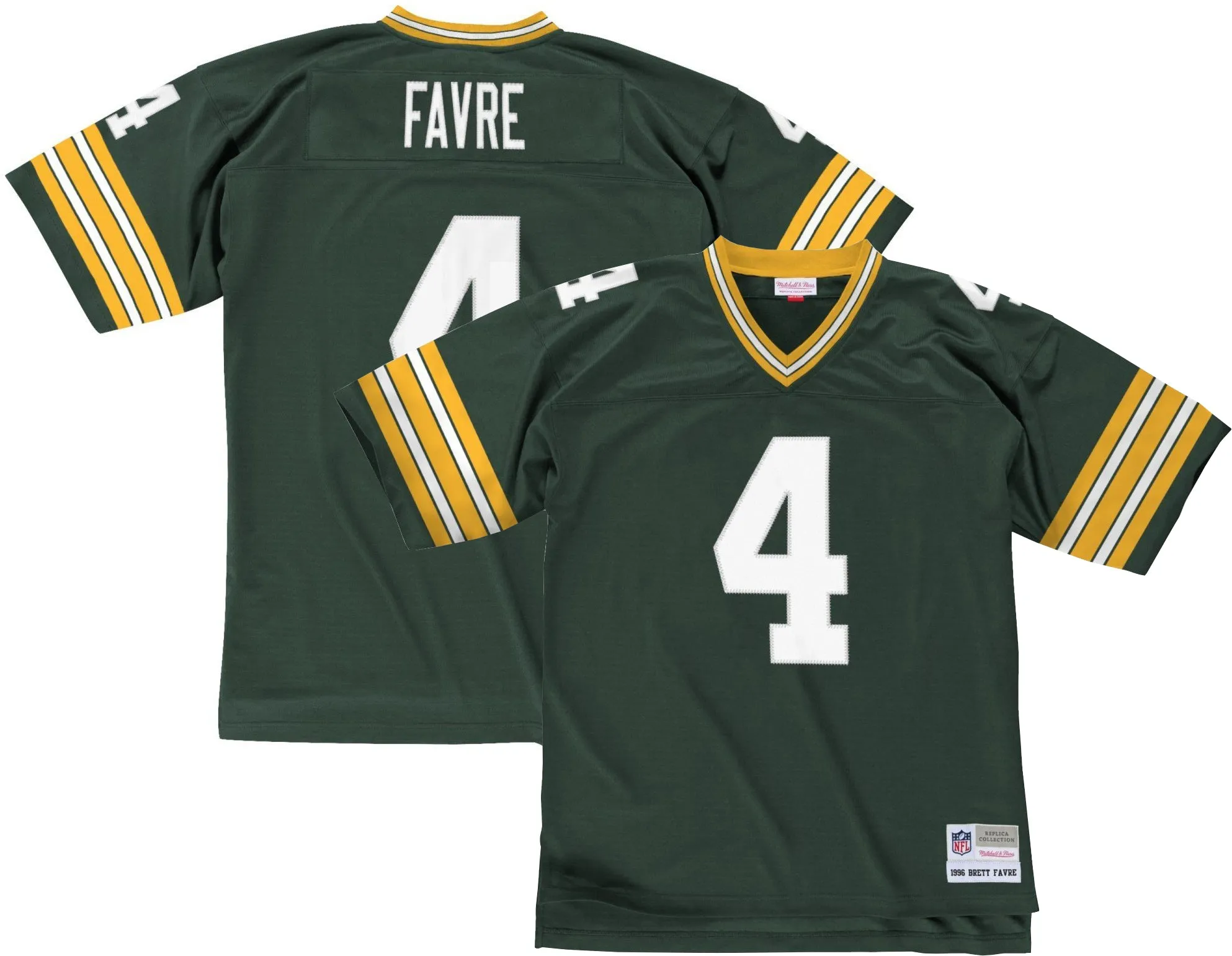 Green Bay Packers Brett Favre 1996 Green Replica Jersey