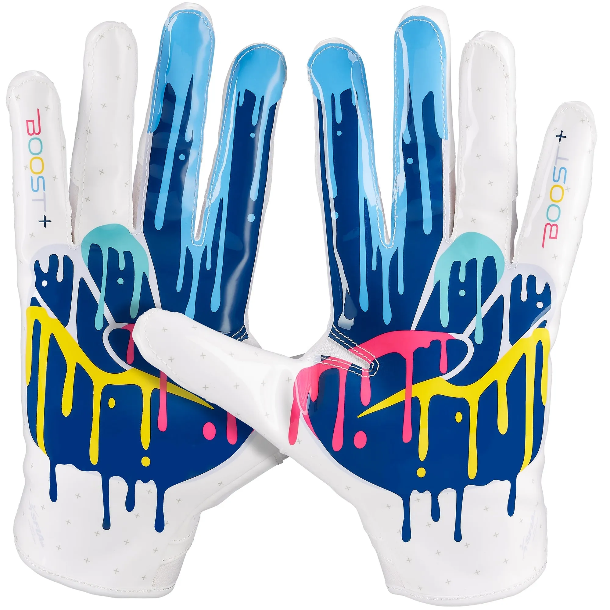 Grip Boost Peace Stealth 6 Boost Plus Football Gloves - Crucial Catch