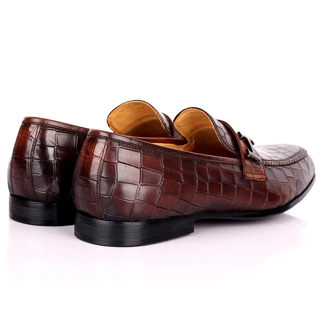 Herm Men's Paris Loafers Leather-Coffee