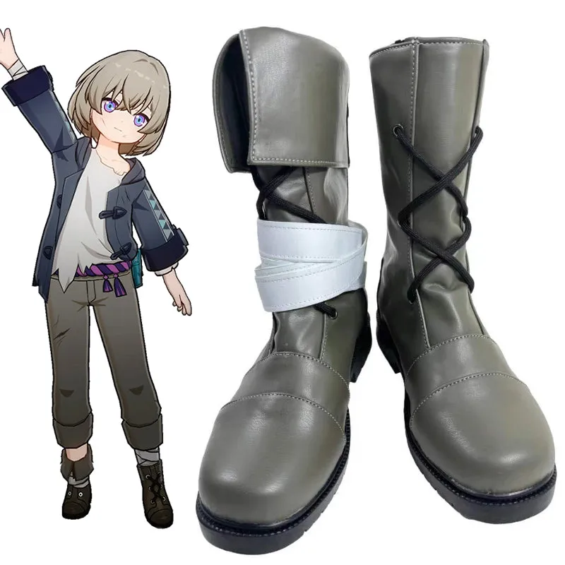 Honkai: Star Rail Aventurine Kakavasha Cosplay Shoes