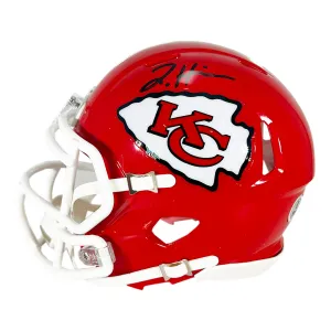 Jaden Hicks Signed Kansas City Chiefs Speed Mini Football Helmet (Beckett)