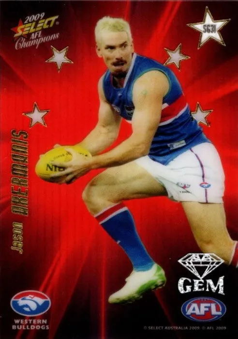 Jason Akermanis, Red Gem, 2009 Select AFL Champions