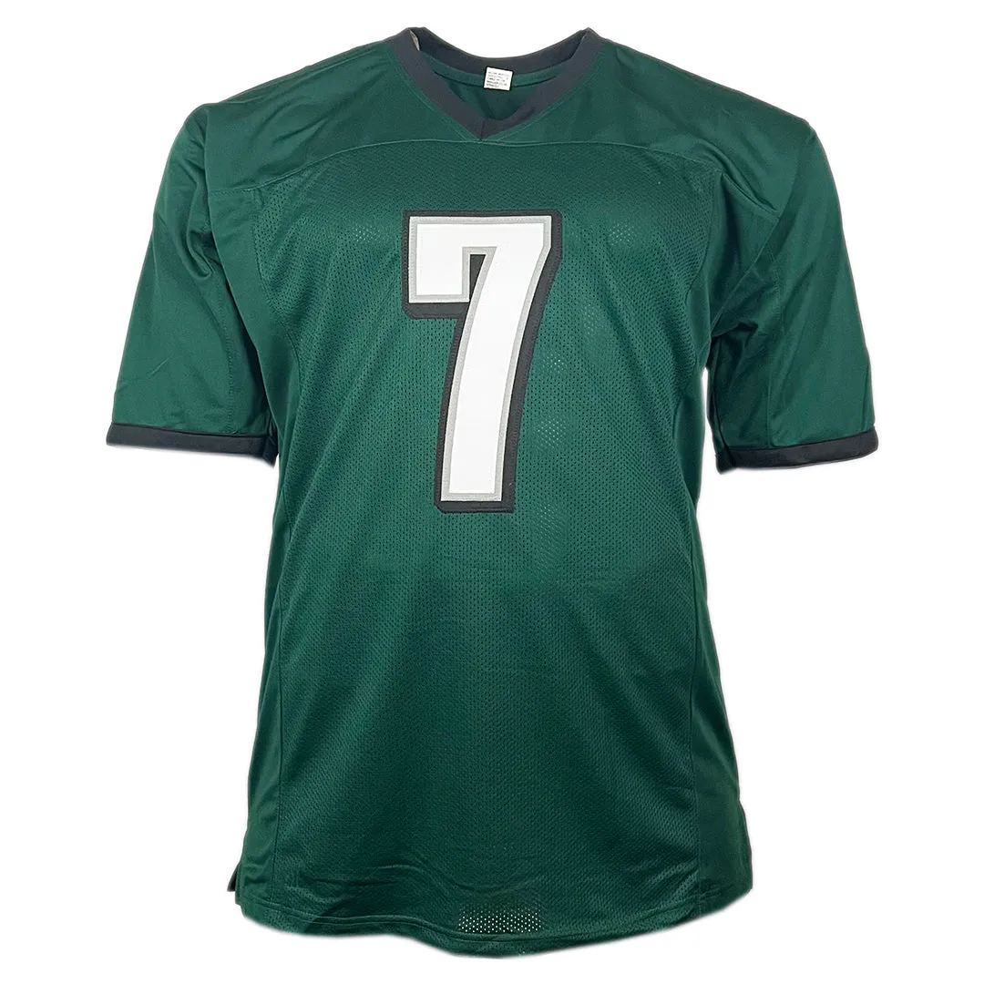 Jeff Garcia Signed Philadelphia Green Football Jersey (JSA)