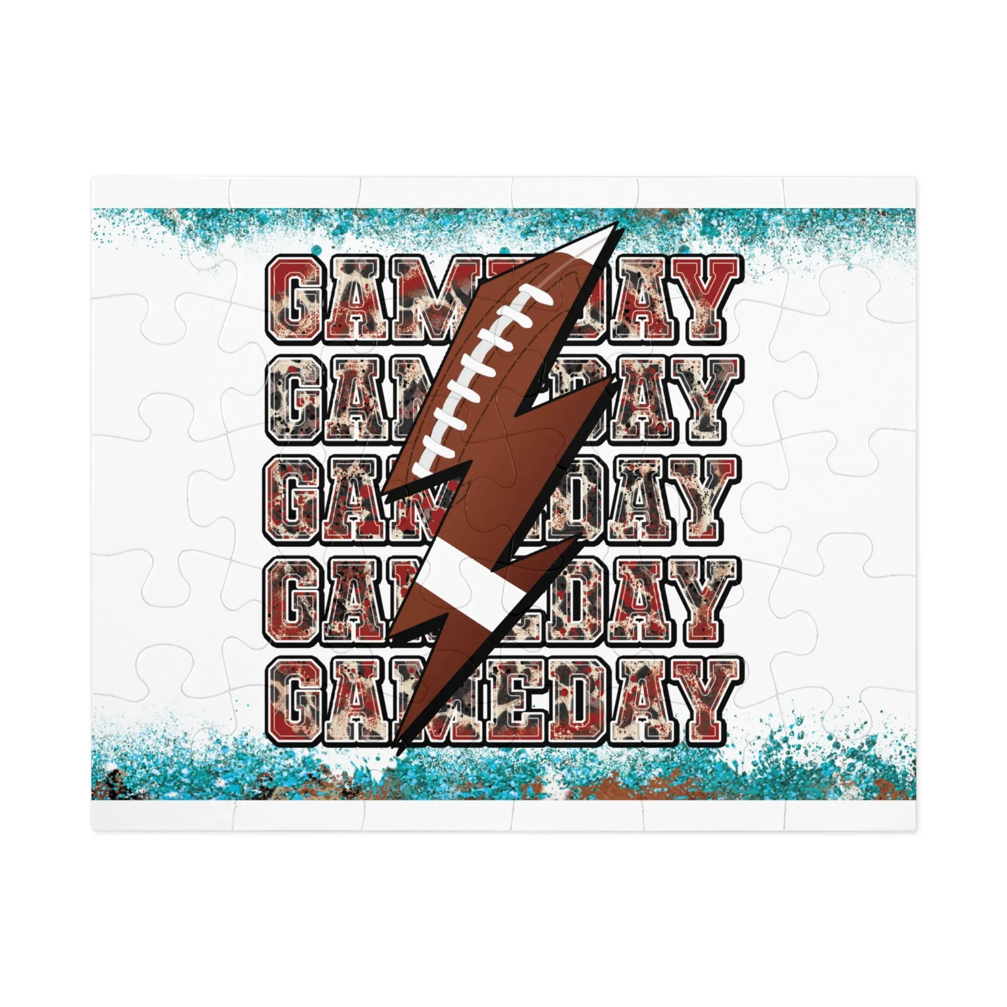 Jigsaw Puzzle, Western, Football Mom, Personalised/Non-Personalised (30, 110, 252, 500,1000-Piece)