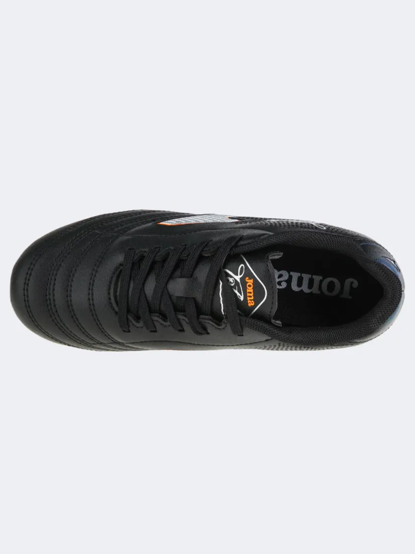 Joma Toledo 2401 Ag Kids Football Shoes Black/Orange