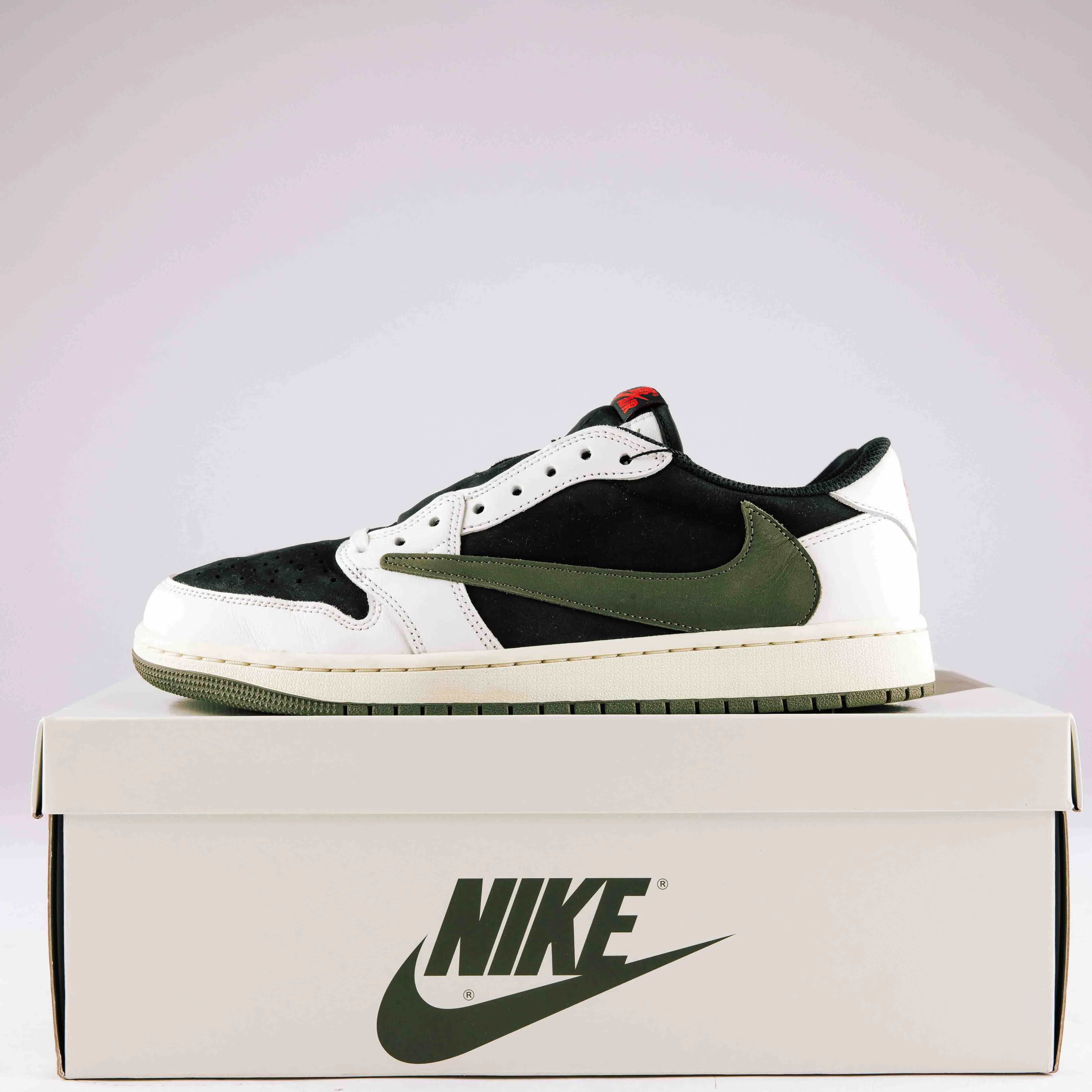 Jordan 1 Retro Low OG SP Travis Scott Olive (W) - Used - 0331