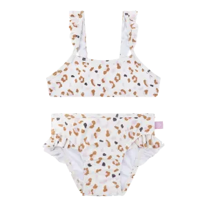 Khaki leopard print Bikini swimsuit by Swim Essentials