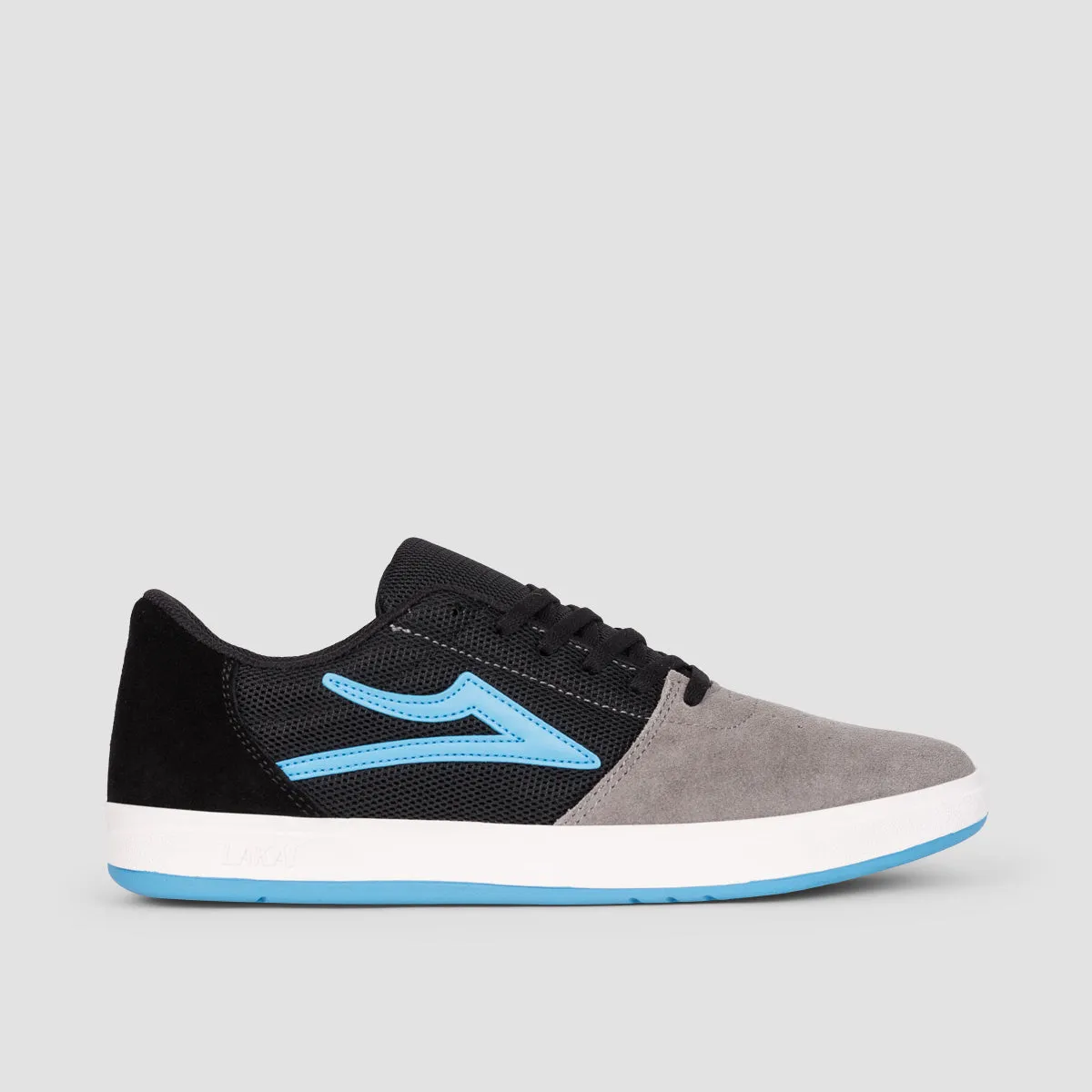 Lakai Brighton Shoes - Grey/Light Blue Suede