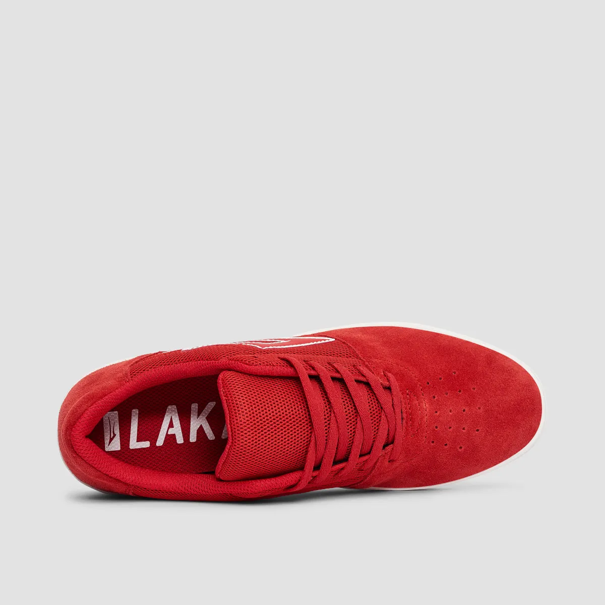 Lakai Brighton Shoes - Red Suede