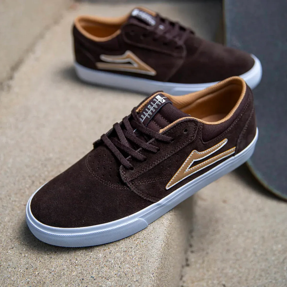 Lakai Shoes Griffin - Chocolate Suede