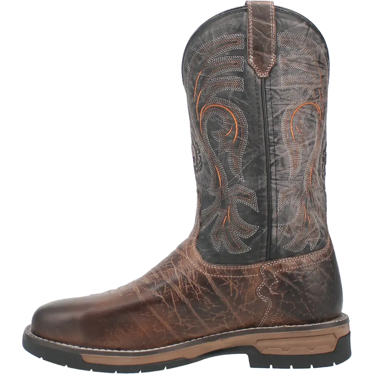 Laredo Hawke (Broad Square) - Men's Leather Cowboy Work Boot (Closeout)