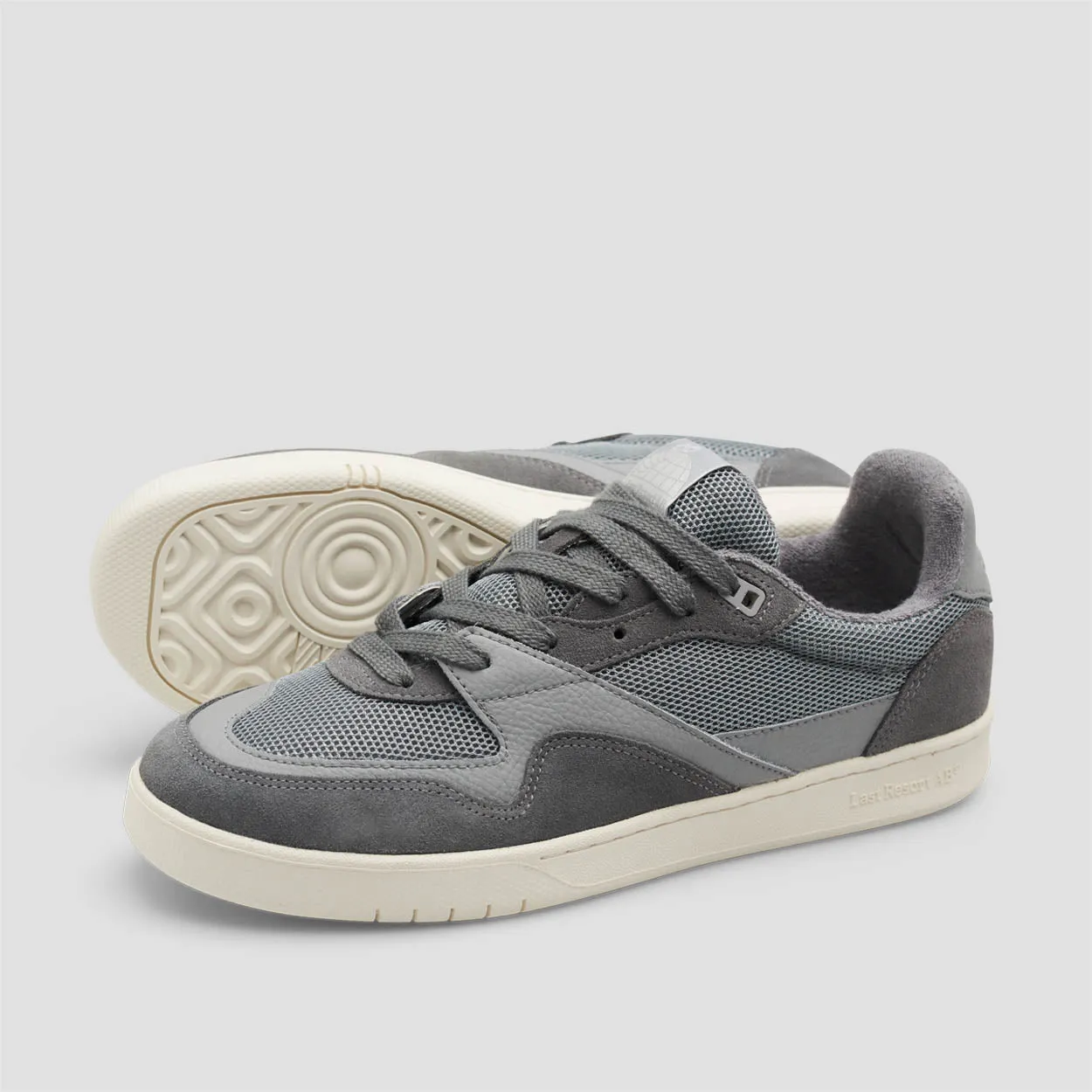 Last Resort AB CM002 Lo Skate Shoes Ultimate Grey / White