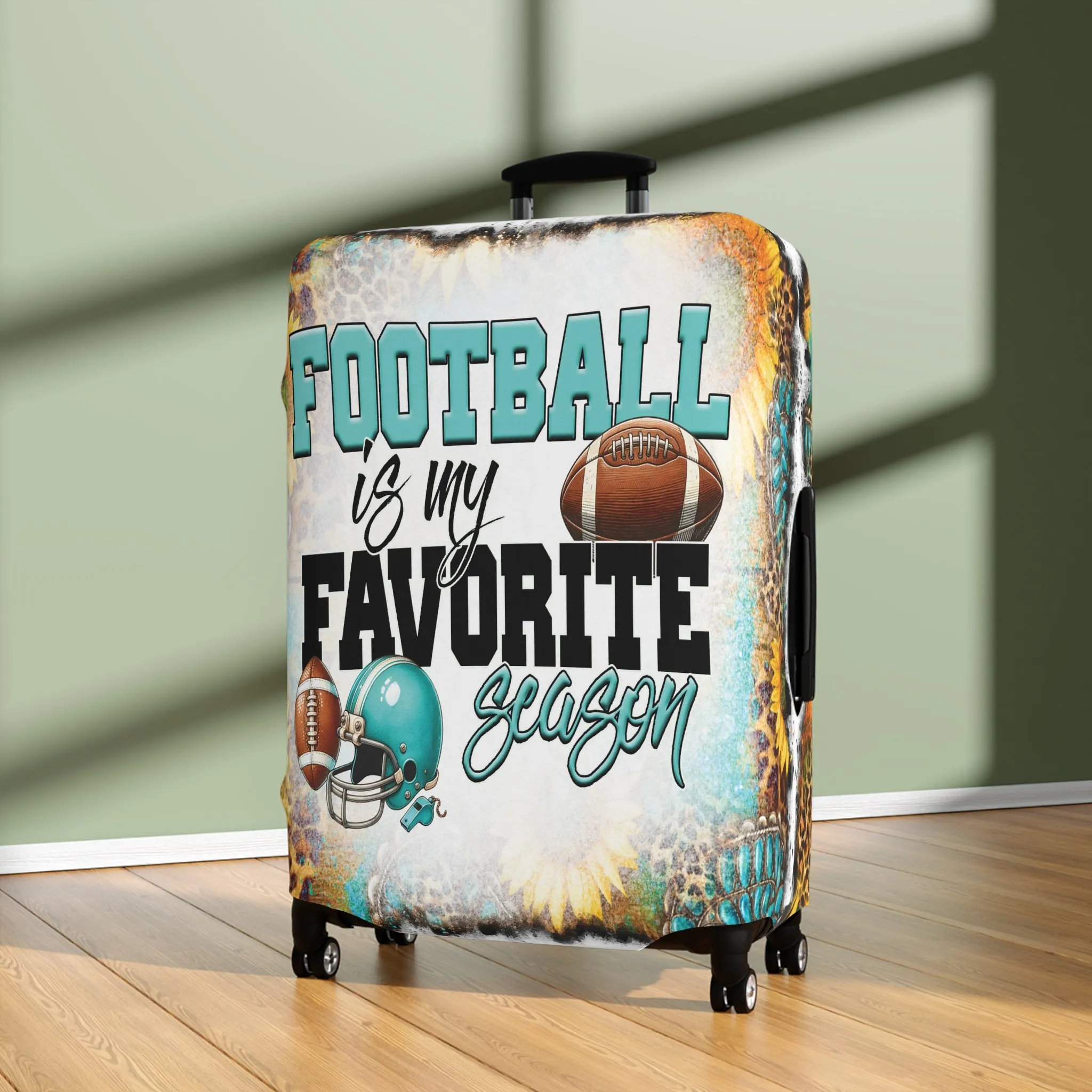 Luggage Cover, Country and Western, Football is my Favorite Season, awd-1066