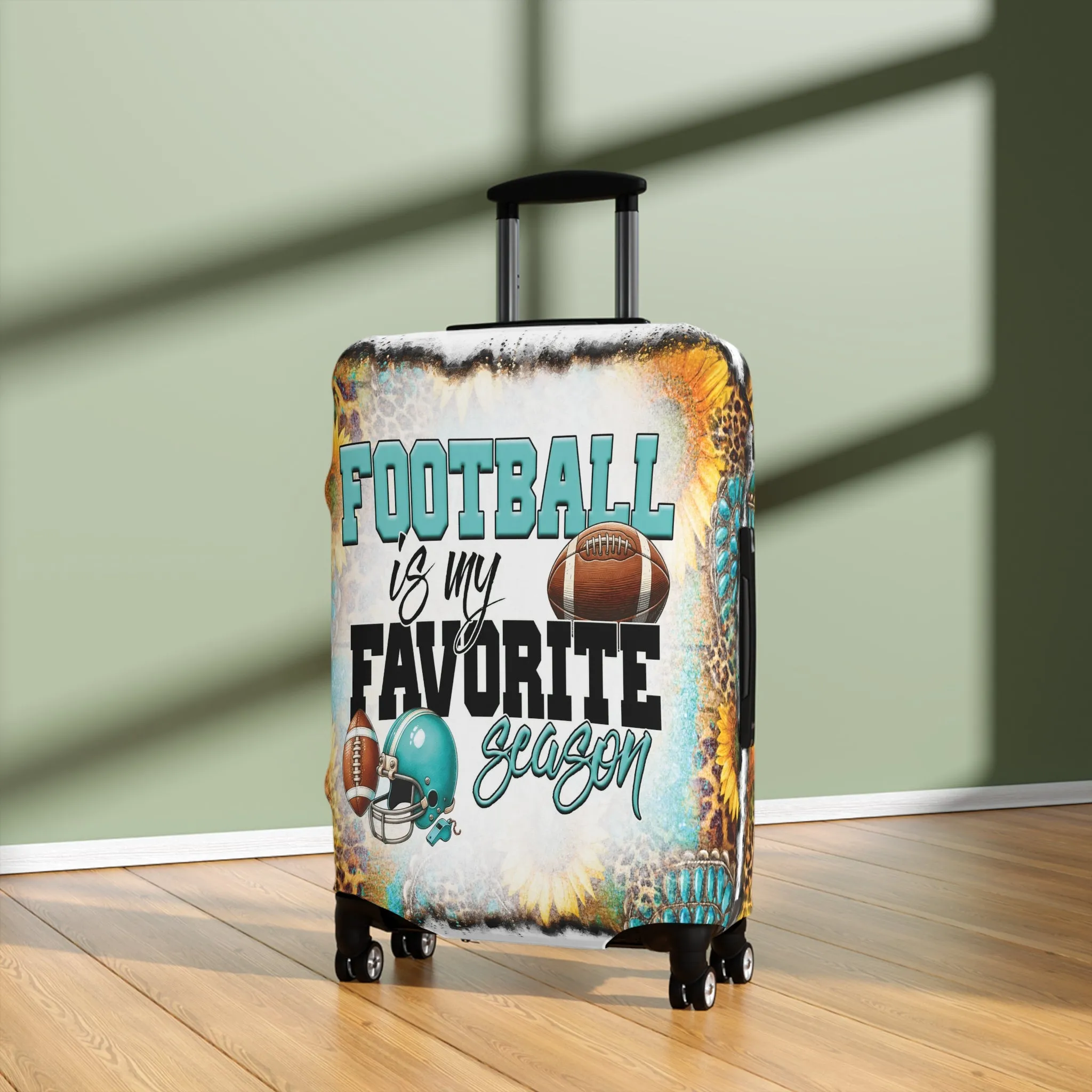 Luggage Cover, Country and Western, Football is my Favorite Season, awd-1066