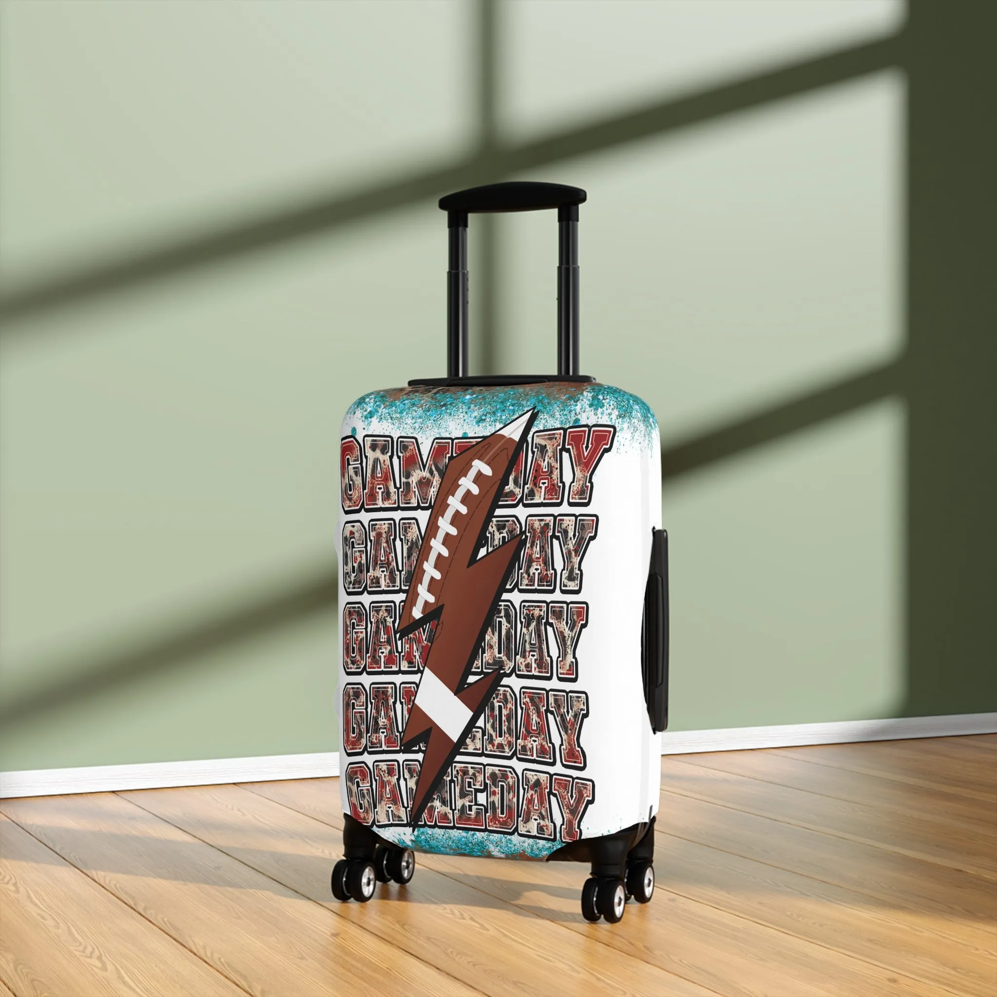 Luggage Cover, Football Gameday, awd-311