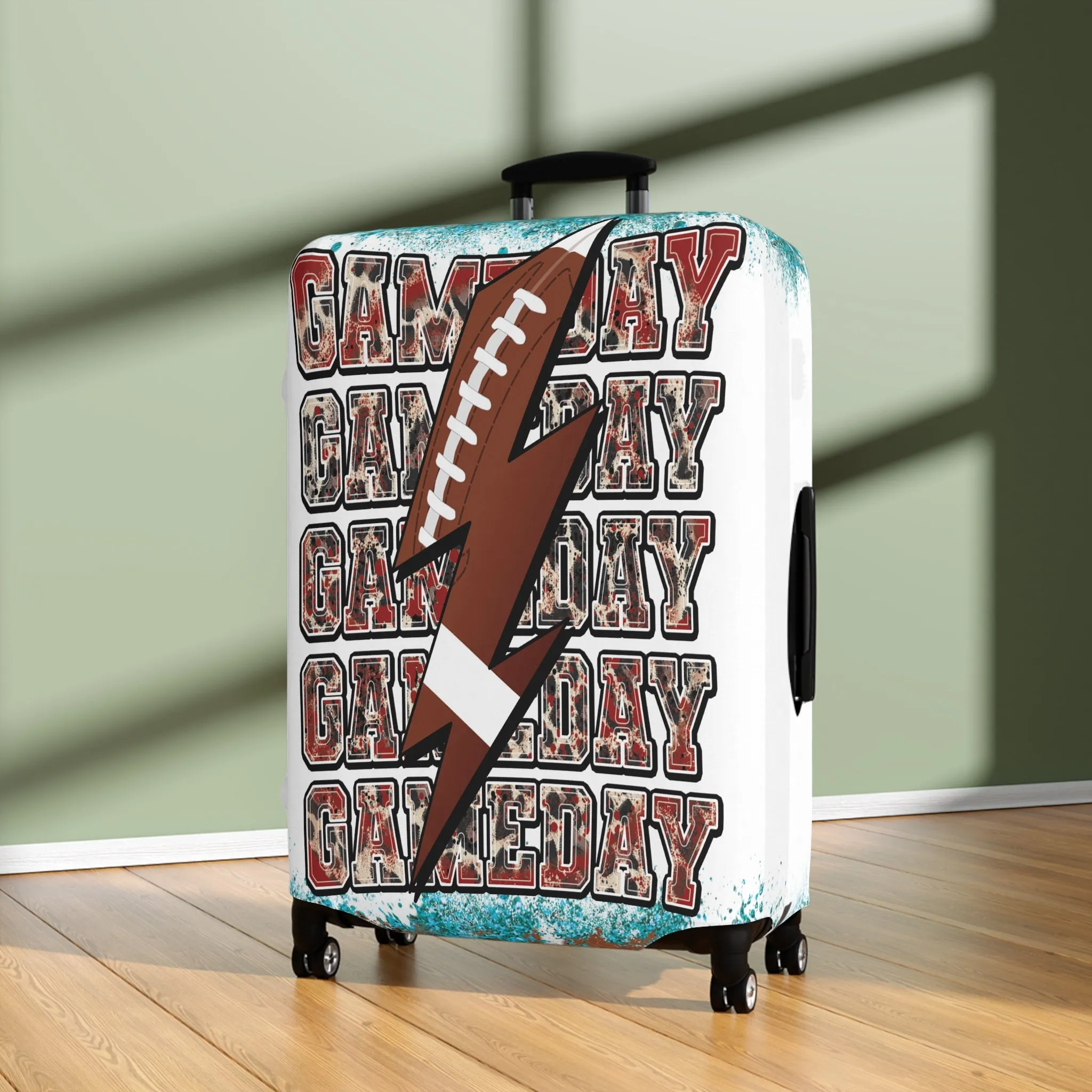 Luggage Cover, Football Gameday, awd-311