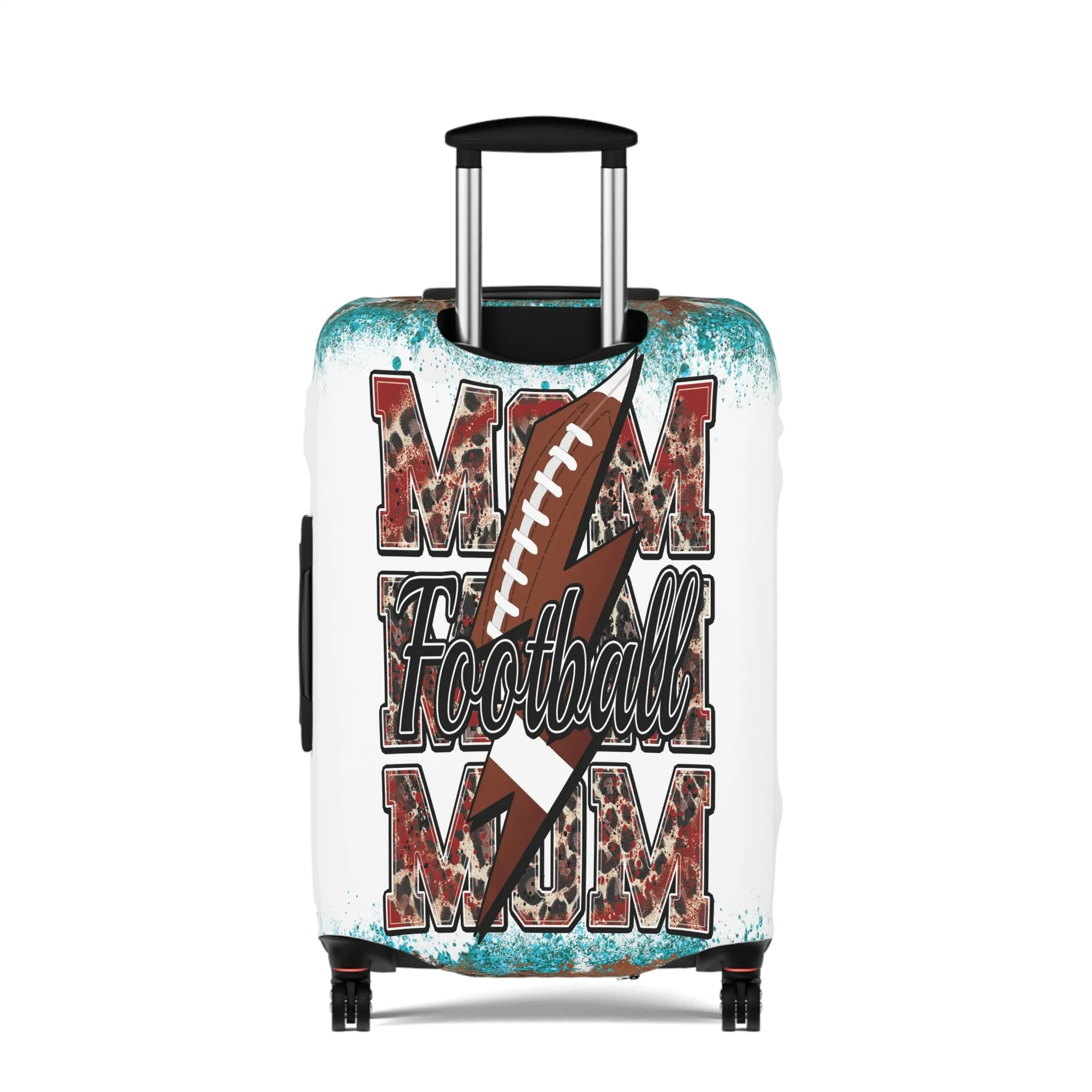 Luggage Cover, Football Mom/Mum, awd-312