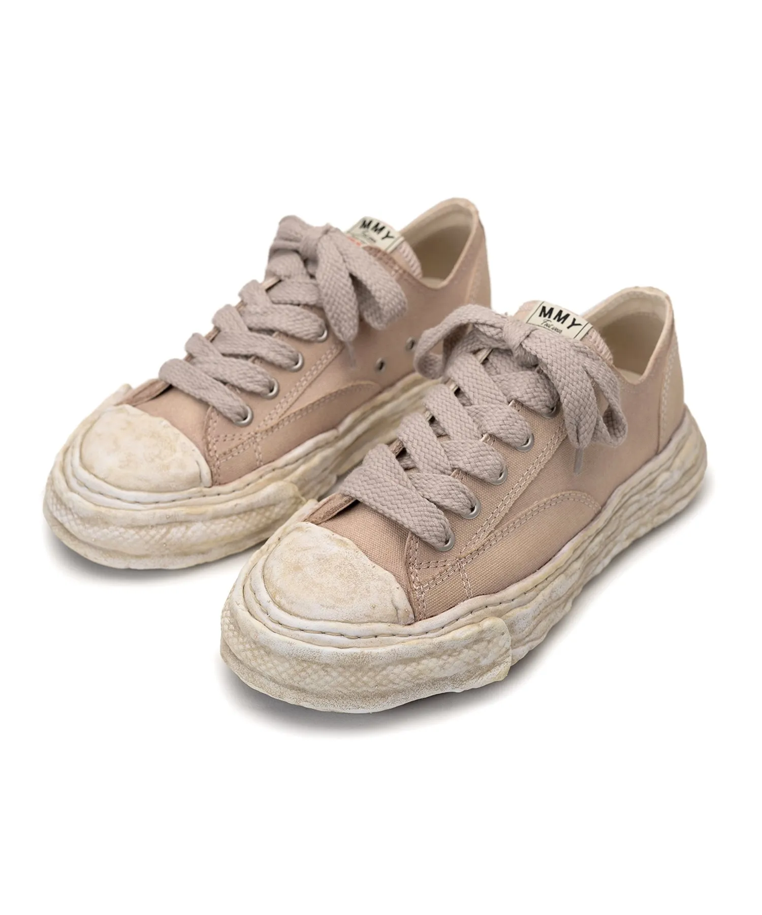 Maison Mihara Yasuhiro MMY- PETERSON 23 LOW/ original sole canvas garment dye Low-Top sneaker- Brown